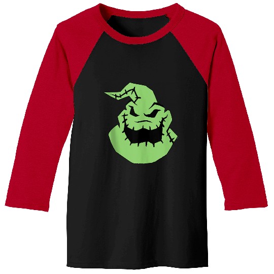 Disneyss The Nightmare Before Christmas Oogie Boogie Big Faces Baseball Tees