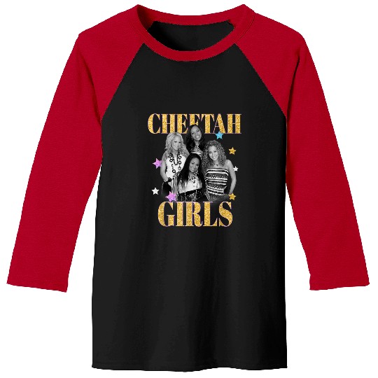 Disney The Cheetah Girls Main Cast Group Shot Baseball Tees