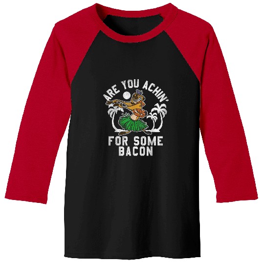 Disney The Lion King Timon Achin' Bacon Distressed Hula T-Shirt Baseball Tees