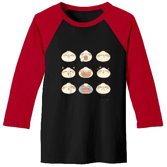 Disneyss Pixars Bao Nine Feelings Of Dumpling Emotion Box Up Baseball Tees