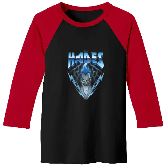 Disney Villains - Hades Blue Lightning Rock n Roll Baseball Tees