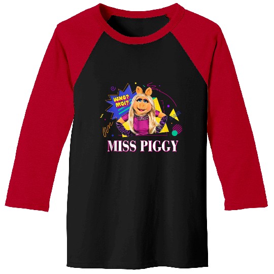 Disneyss Muppets Miss Piggy Retro 90s Muppet Matching Baseball Tees