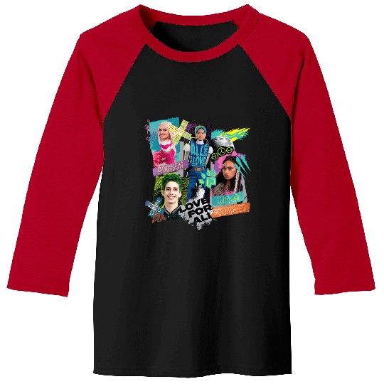 Discover Disney Channel Zombies 3 Love For All All Kinds Of Love Baseball Tees