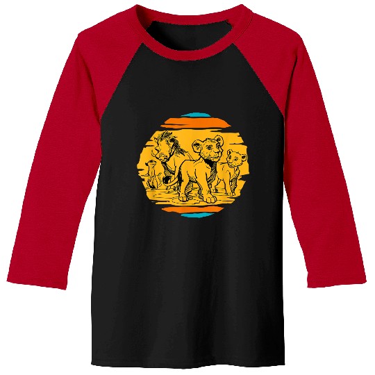 Disneyss Lion King Live Action Simba Nala Timon Pumbaa Baseball Tees