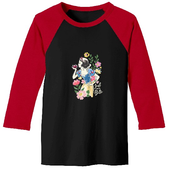 Retro Disney Snow White And The Seven Dwarfs Floral Baseball Tees,