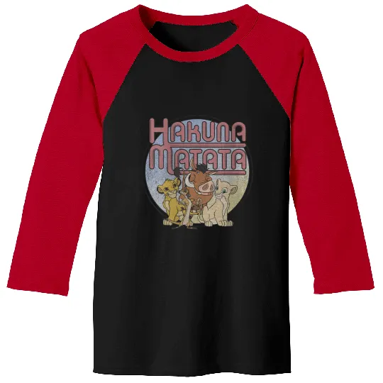 Disneyss Lion King Retro Hakuna Matata Simba And Friends Baseball Tees