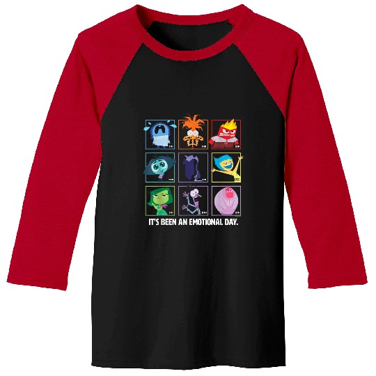 Discover Disney And Pixars Inside Out 2 Emotions An Emotional Day Baseball Tees