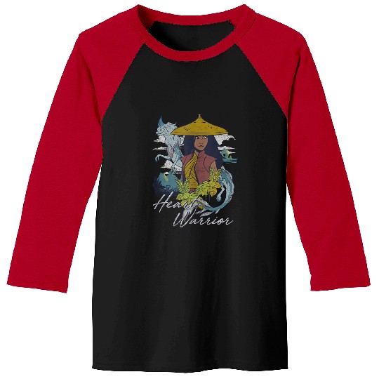 Disneyss Raya And The Last Dragon Raya Heart Warsrior Baseball Tees