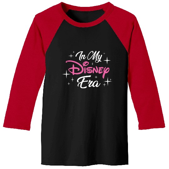 Discover Disney In My Disney Era Sassy Magical Chest Text Logo Baseball Tees