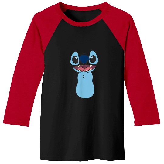 Discover Disney Lilo Stitch Halloween 2024 Costume Big Stitch Face Baseball Tees