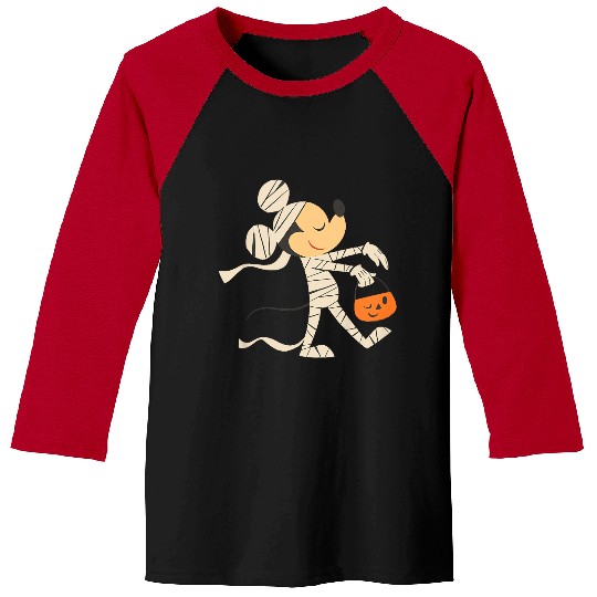 Disney Mickey And Friends Halloween 2024 Walking Mummy Costume Baseball Tees