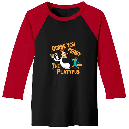 Discover Disney Phineas And Ferb Curse You Baseball Tees