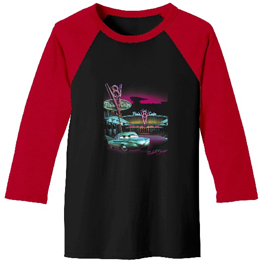 Discover Disney Pixar Cars Radiator Springs Flo's Cafe Baseball Tees