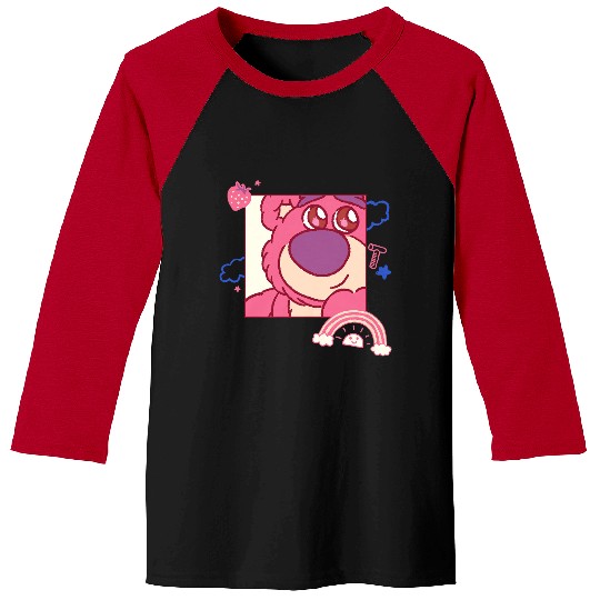 Disney And Pixars Toy Story Lotso Bear Fluffy Rainbows Cute Baseball Tees
