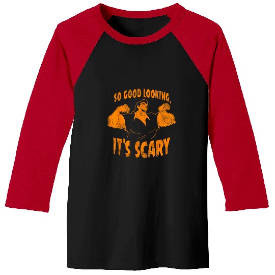 Disney Beauty And The Beast Gaston So Good Looking Halloween Baseball Tees