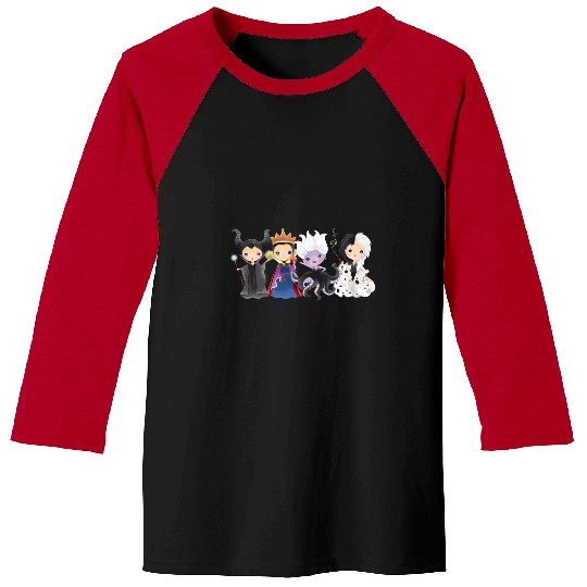 Chillin Like A Villain Disney Villains Shirt Nightmare Halloween Descendents Baseball Tees