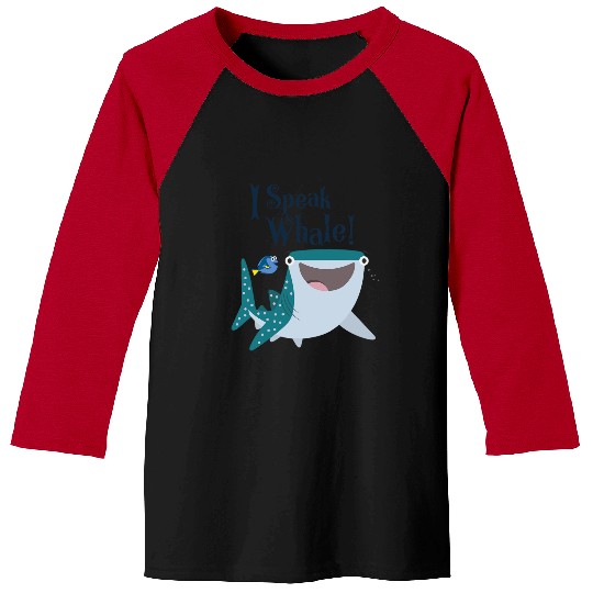 Disney Pixar Finding Dory Destiny & Dory I Speak Whale! Logo Baseball Tees