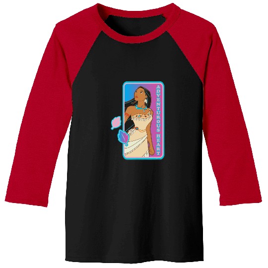 Disney Princess Pocahontas Adventurous Heart Baseball Tees