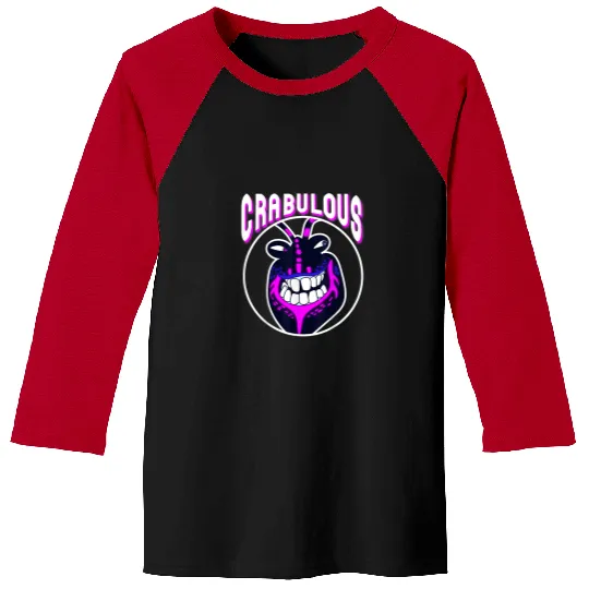Disney Moana Tamatoa Crabulous Neon Face Circle Baseball Tees