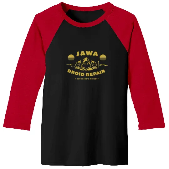 Star s Jawa Droid Repair Tatooine Finest Disney+ T-Shirt Baseball Tees
