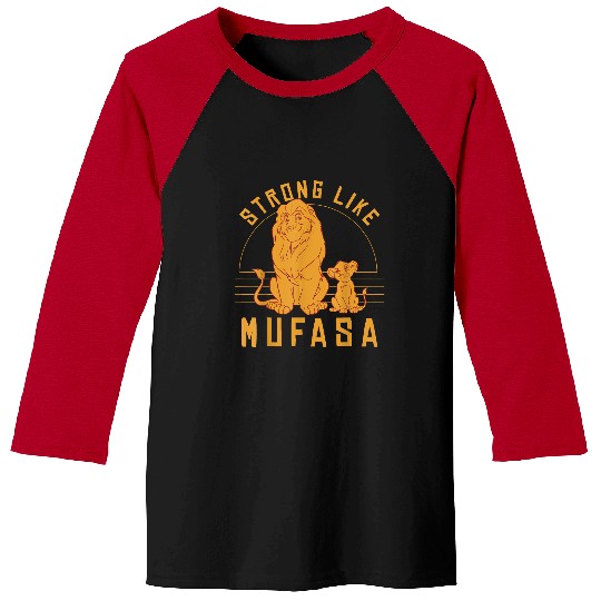 Disney Lion King Simba Strong Like Mufasa Graphic T-Shirt T-Shirt Baseball Tees