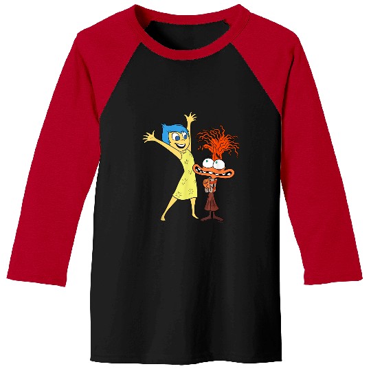 Disney And Pixars Inside Out 2 Toony Colors Joy Anxiety Baseball Tees