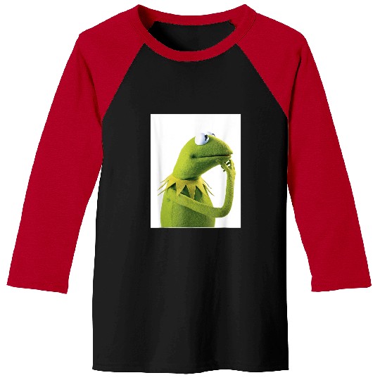 Disney The Muppets K the frog Thinking Side Portrait Baseball Tees