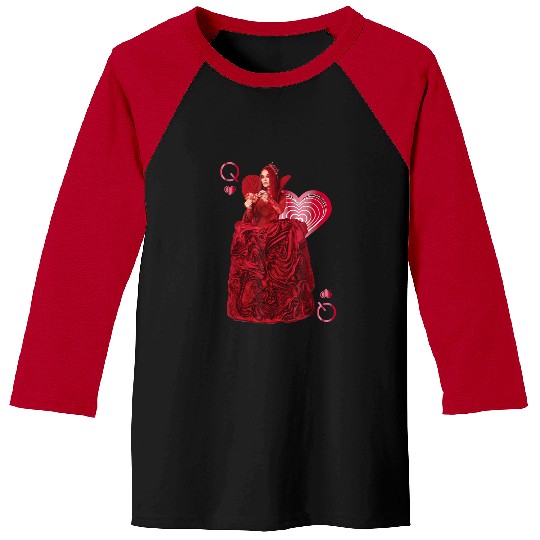 Disney Descendants The Rise Of Red Queen Of Hearts Portrait Baseball Tees