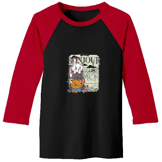 Disney The Aristocats Bonjour Baseball Tees
