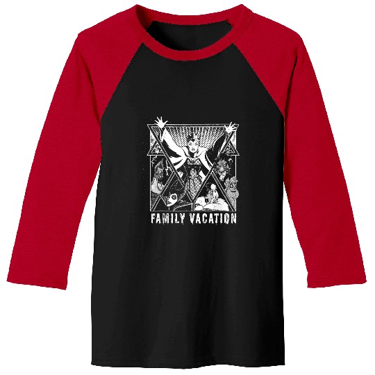 Disney Villains Graphic Print Group Family Vacation Trip Baseball Tees
