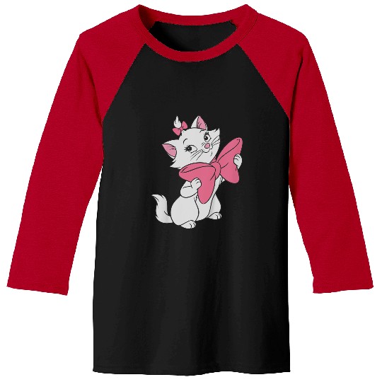 Disney The Aristocats Smiling Cute Marie Big Chest Portrait Baseball Tees