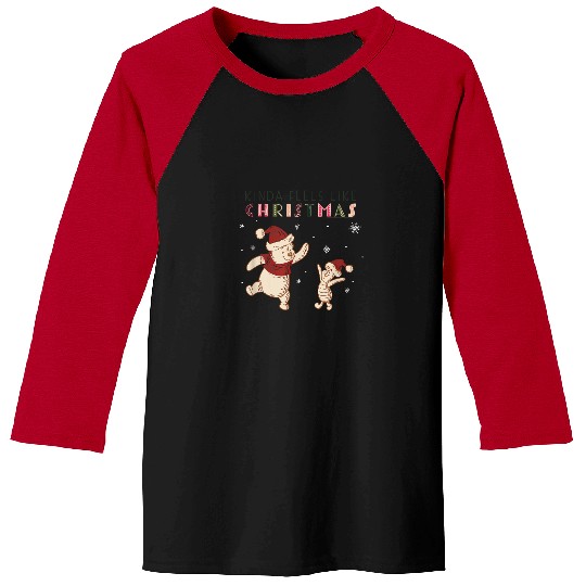 Disney Winnie the Pooh Piglet Kinda Feels Like C Baseball Tees
