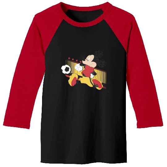 Disneyss Mickey And Friends Mickey Mouse Germany Soccer Baseball Tees