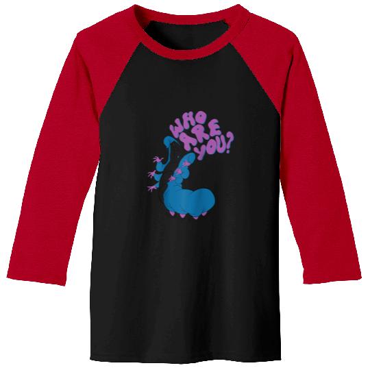 Disney Alice In Wonderland Caterpillar Who Are You Raglan Baseball Tee Baseball Tees