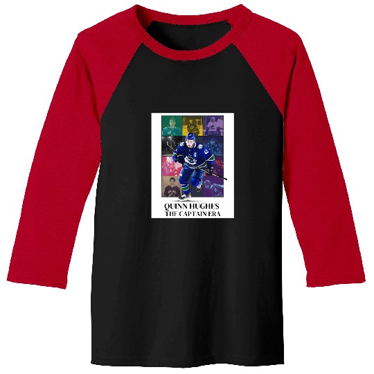 Quinn Hughes Eras Tour Vancouver Canucks Bigger Print Baseball Tees