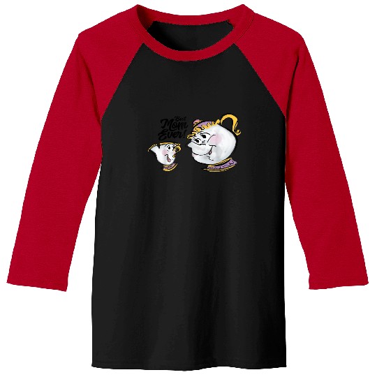 Disney Beauty and the Beast Chip Mrs. Potts Best Baseball Tees