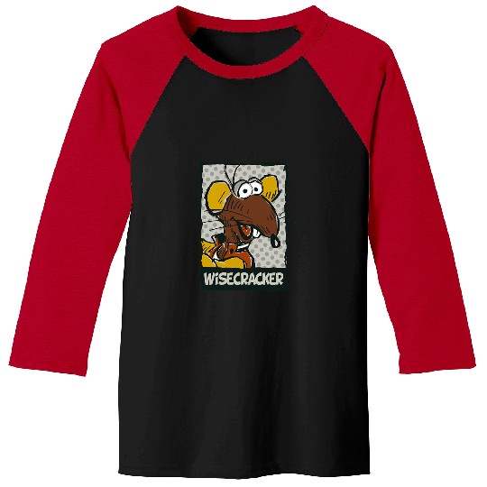 Disney The Muppets Rizzo The Rat Wisecracker Drawn Portrait Baseball Tees