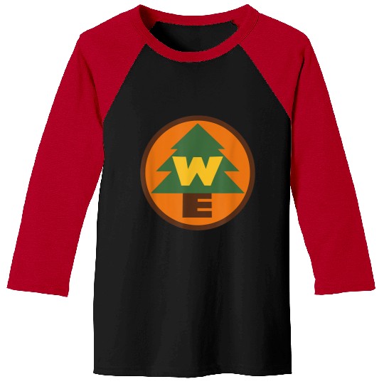 Disney Pixar Up Wilderness Explorer Big Chest Logo Baseball Tees