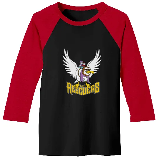 Disney The Rescuers Orville In Flight  Movie Poster Baseball Tees