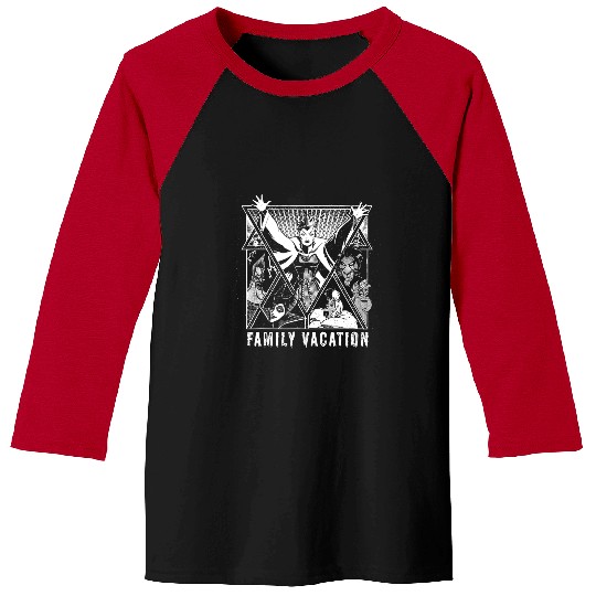 Disney Villains Graphic Print Group Family Vacation Trip Baseball Tees