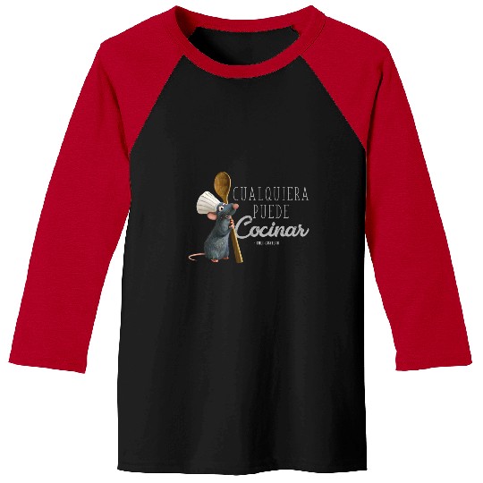 Disney Pixar Ratatouille Cualquiera Puede Cocinar Baseball Tees