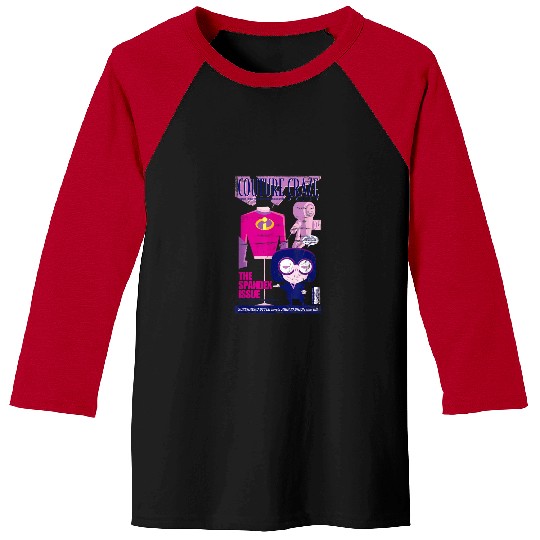 Disney and Pixars The Incredibles Edna Mode Maga Baseball Tees