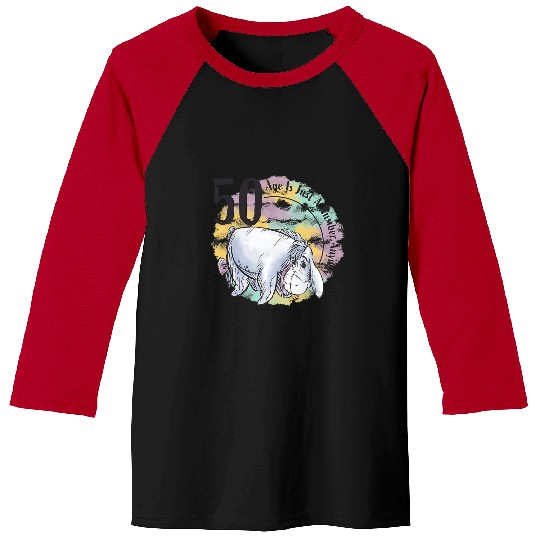 Disney Winnie The Pooh 50th Birthday Eeyore Quote Baseball Tees