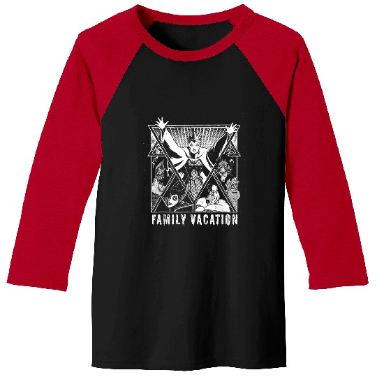 Disney Villains Graphic Print Group Family Vacation Trip Baseball Tees