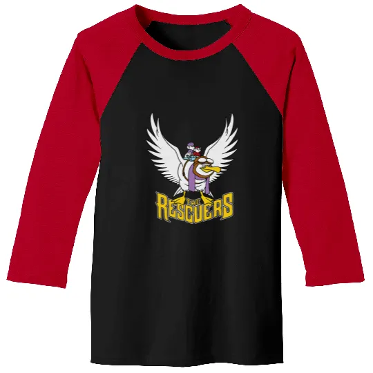 Disney The Rescuers Orville In Flight  Movie Poster Baseball Tees