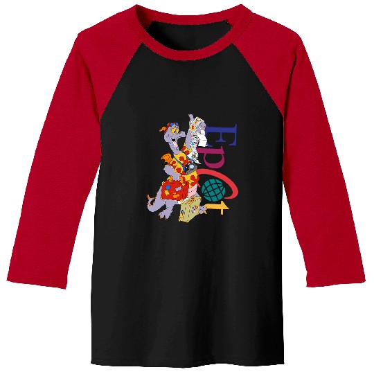 Disney Figment Epcot Baseball Tees