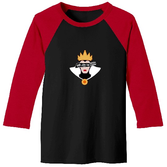 God save the Evil Queen   SALE!! : Disney Villains Maleficent , Maleficent Gift S-5XL Baseball Tees