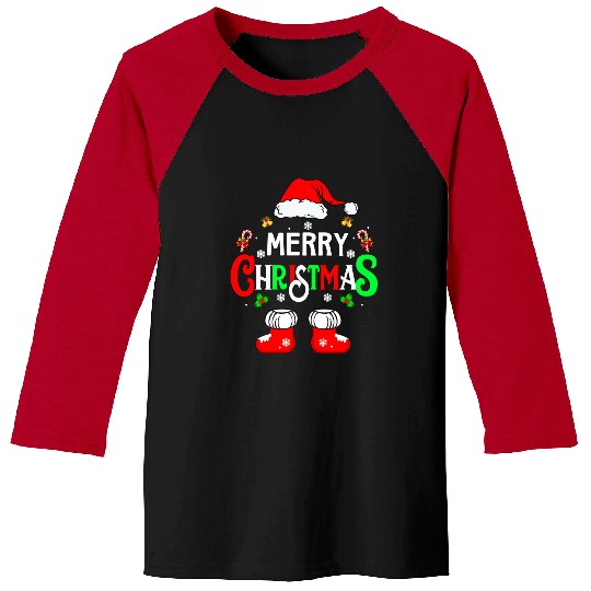 family christmas crew 2022 reindeer squad santa matching   3: Mickey Disney Christmas, Disney Christmas Baseball Tees