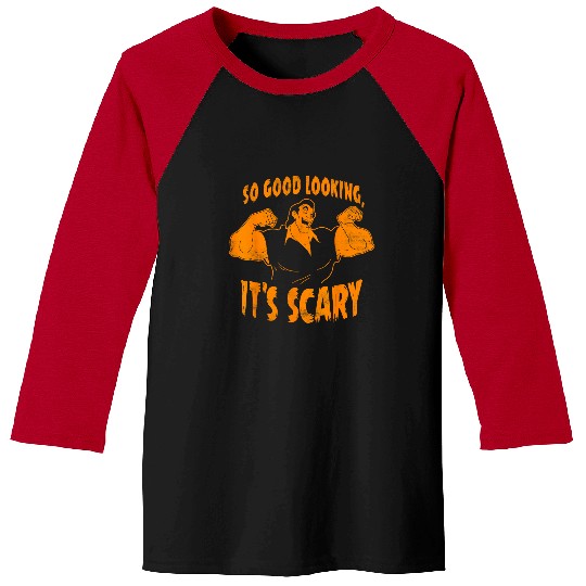 Disney Beauty And The Beast Gaston So Good Looking Halloween Baseball Tees