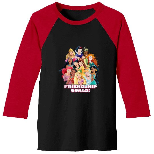 Disneyss Princess Friend Matching Royal Friendship Goals Baseball Tees